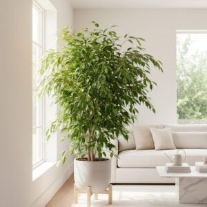 Ficus benjamina — jak dbać o figowca płaczącego w domu?
