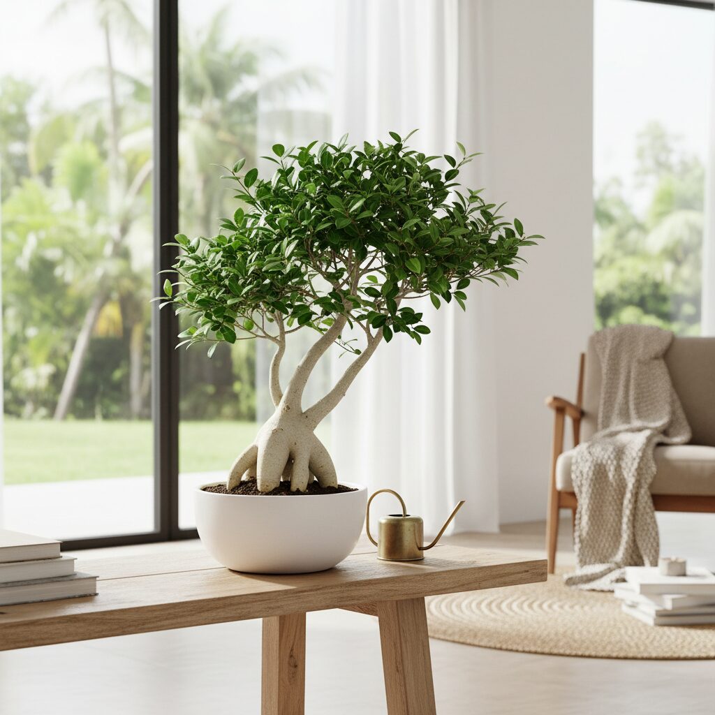 Ficus ginseng — jak pielęgnować to wyjątkowe drzewko bonsai?