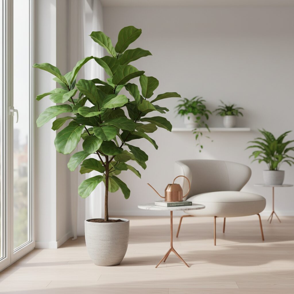 Fikus lirolistny — jak dbać o fikus dębolistny w domu?