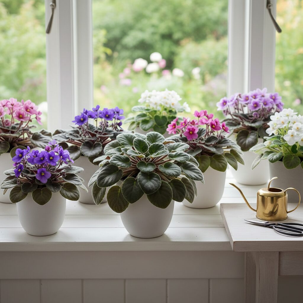 Fiołek afrykański nie kwitnie — jak go do tego pobudzić?