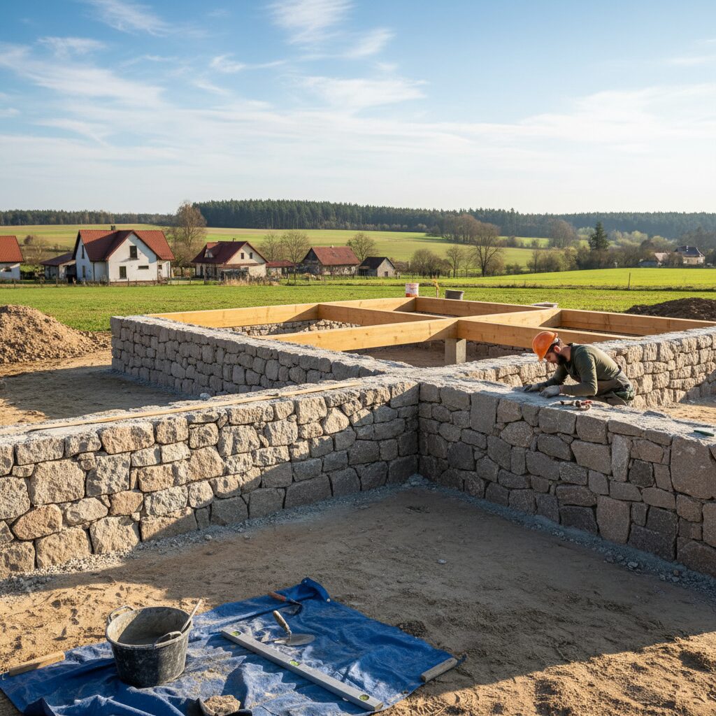 Fundament z kamienia — jak go wykonać i czy warto?