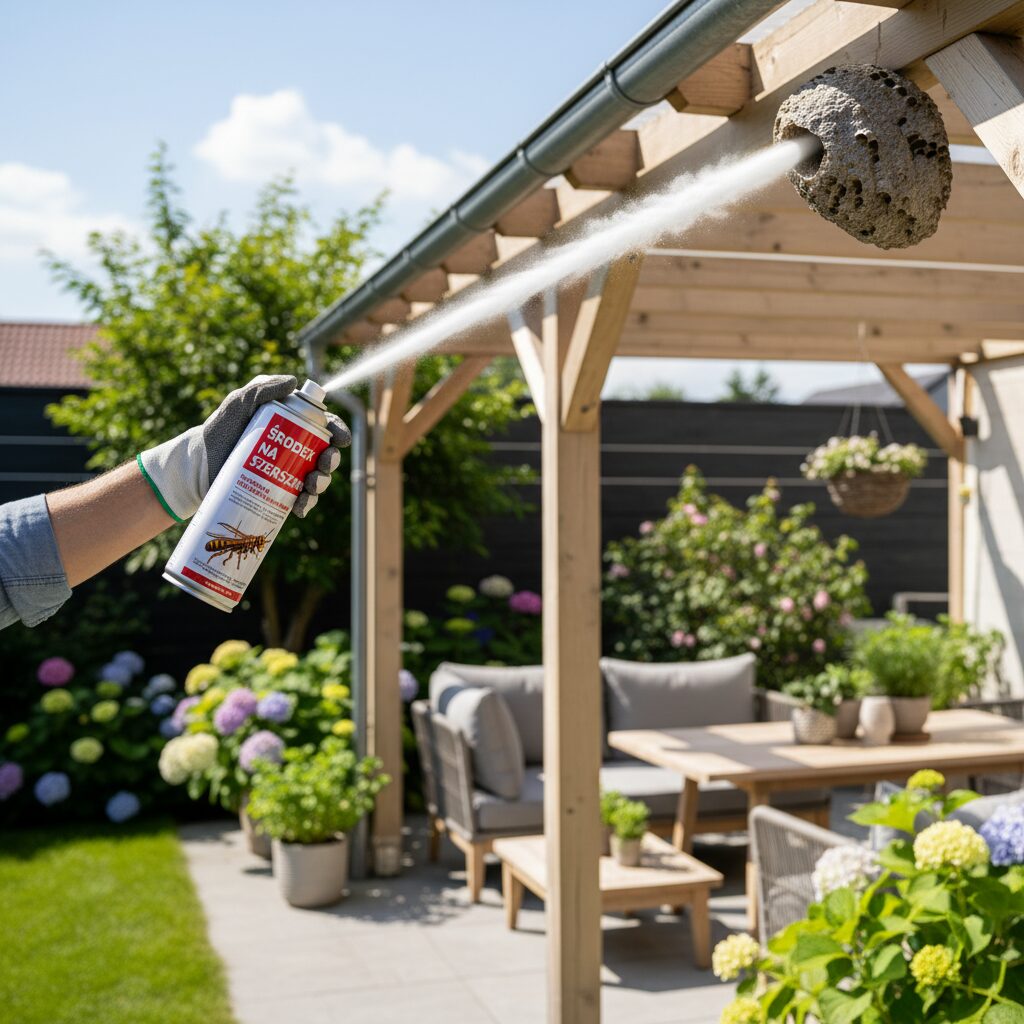 Gaśnica na szerszenie — jak skutecznie i bezpiecznie jej użyć?