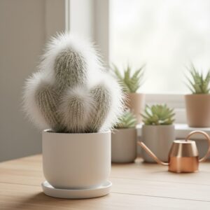 Głowa starca kaktus — jak dbać o Cephalocereus senilis?