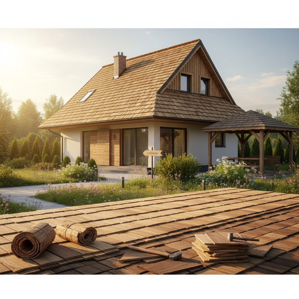 Gont drewniany — rodzaje, montaż i cena za m2 pokrycia