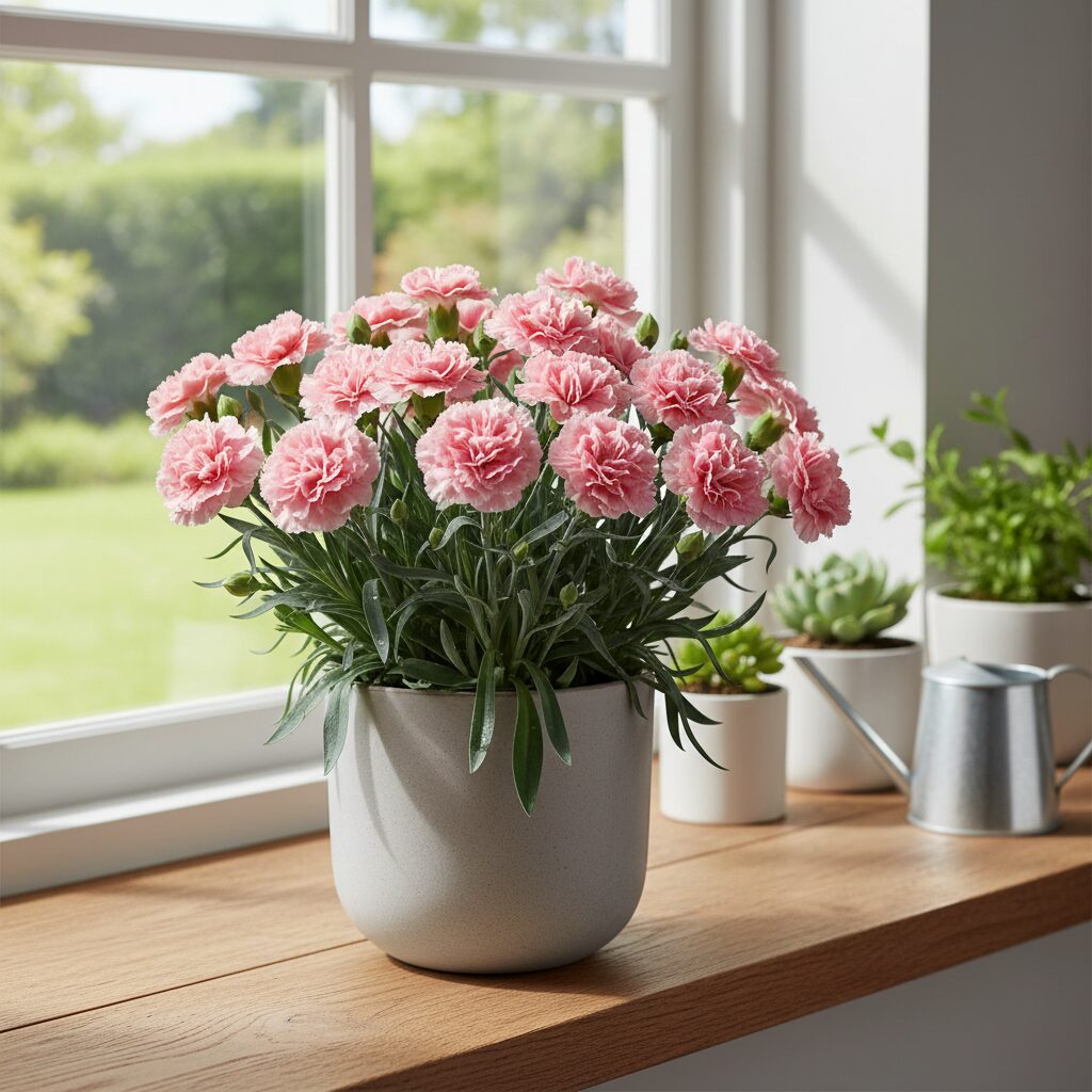 Jak pielęgnować goździk doniczkowy, aby kwitł cały rok?