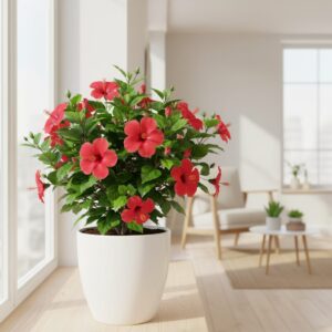 Jak uprawiać hibiskus domowy, aby kwitł przez cały rok?