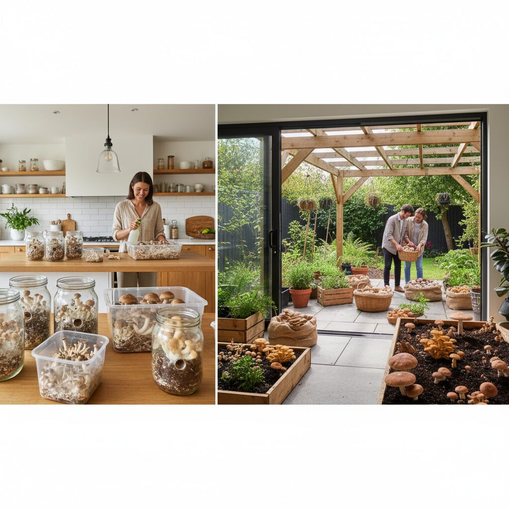 Hodowla grzybów w domu i ogrodzie — kompletny poradnik