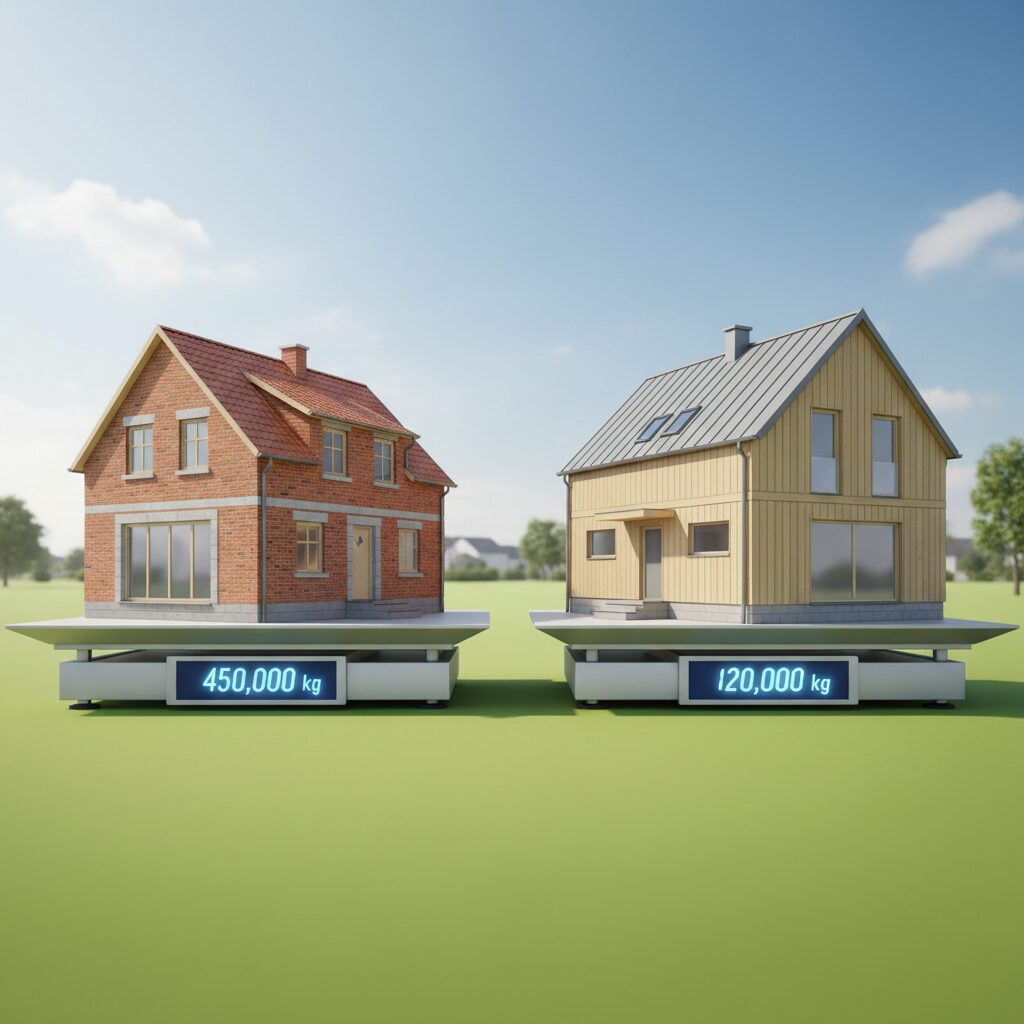 Ile waży dom? Sprawdź wagę budynku murowanego i szkieletowego