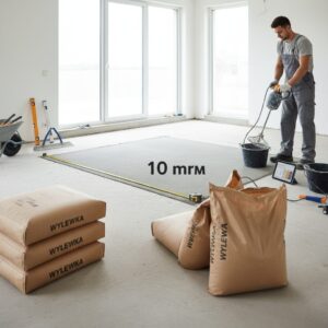 Ile worków wylewki na 10m2? Praktyczny poradnik i obliczenia