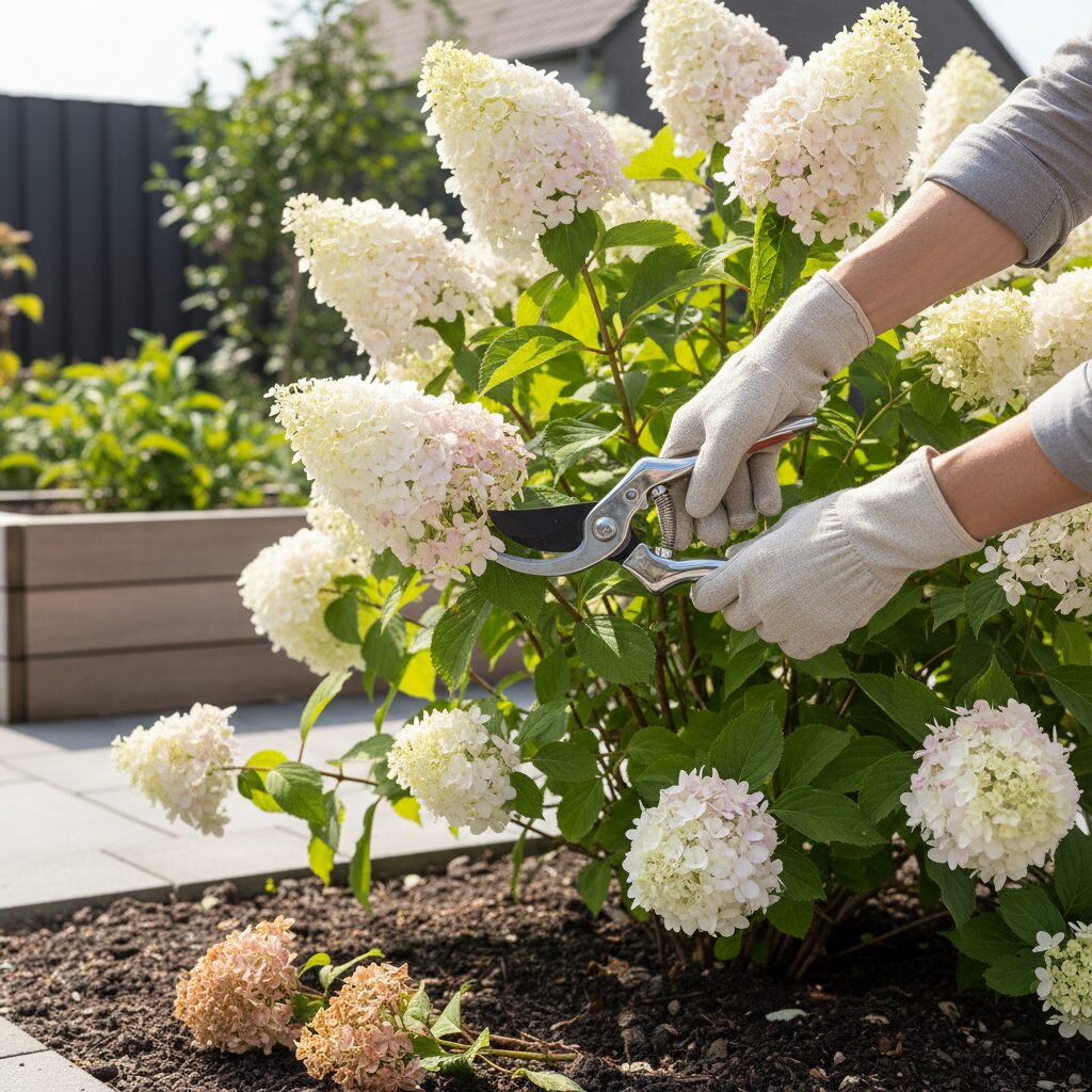 Jak ciąć hortensje bukietowe krok po kroku?