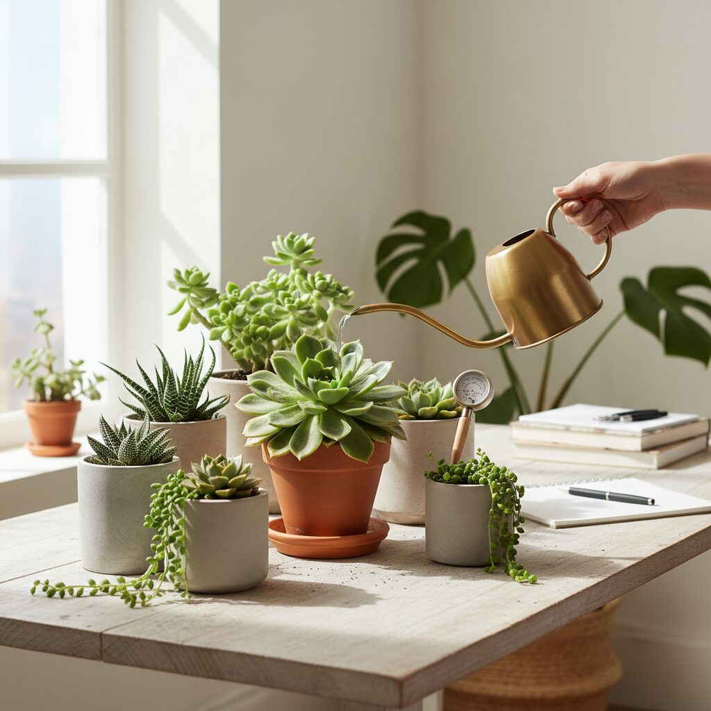 Jak często podlewać sukulenty? Kompletny poradnik pielęgnacji