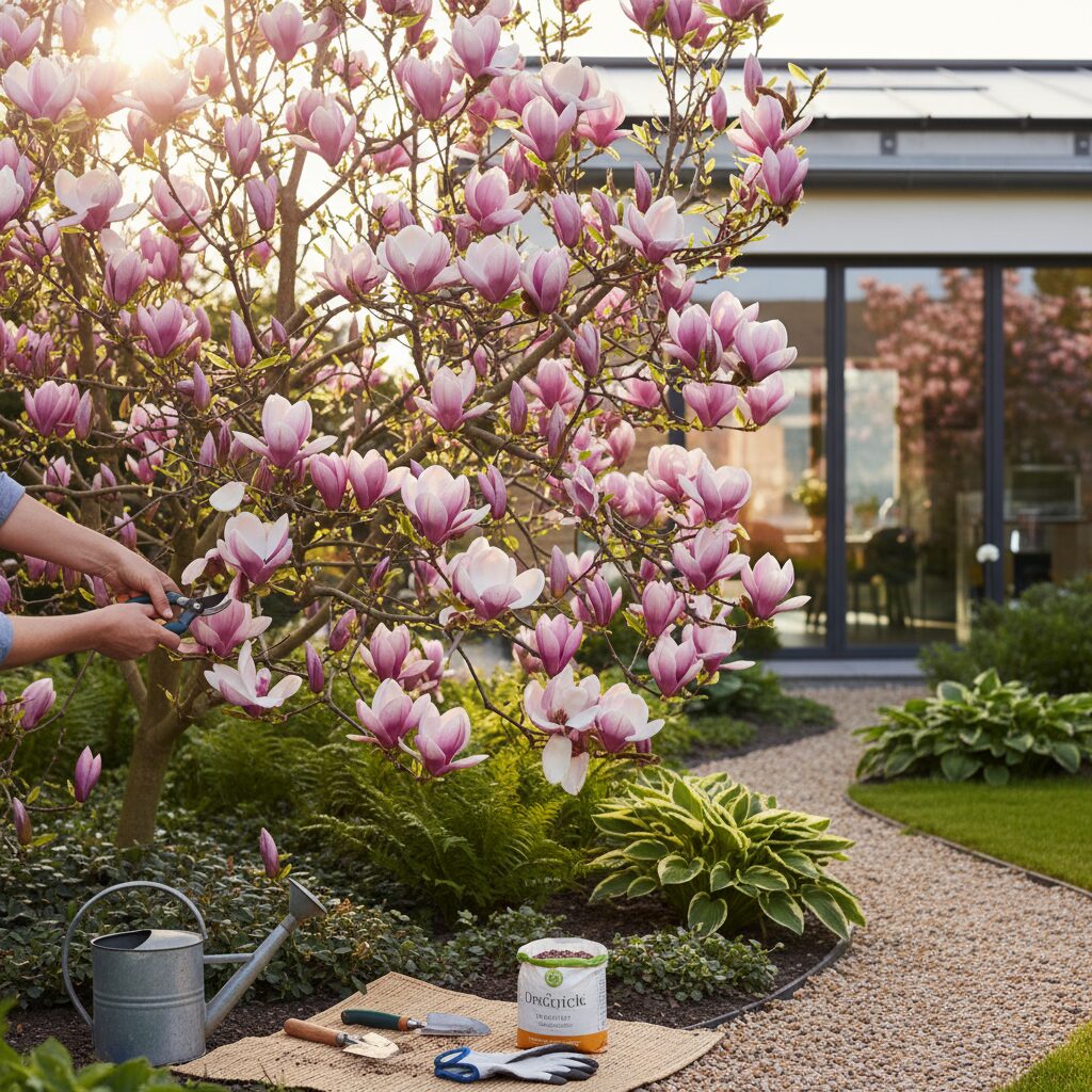 Jak dbać o magnolie, aby pięknie kwitły każdego roku?