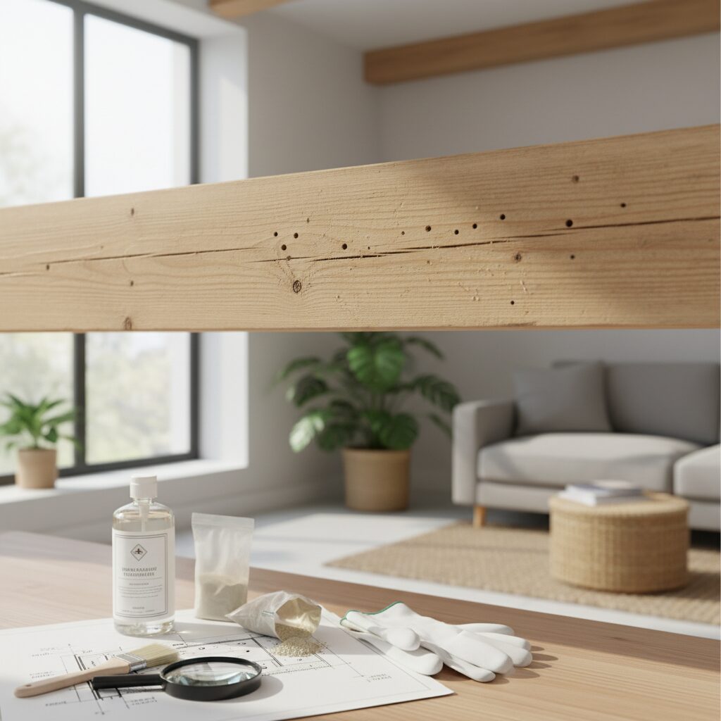 Jak pozbyć się kornika z belki? Skuteczne metody i preparaty