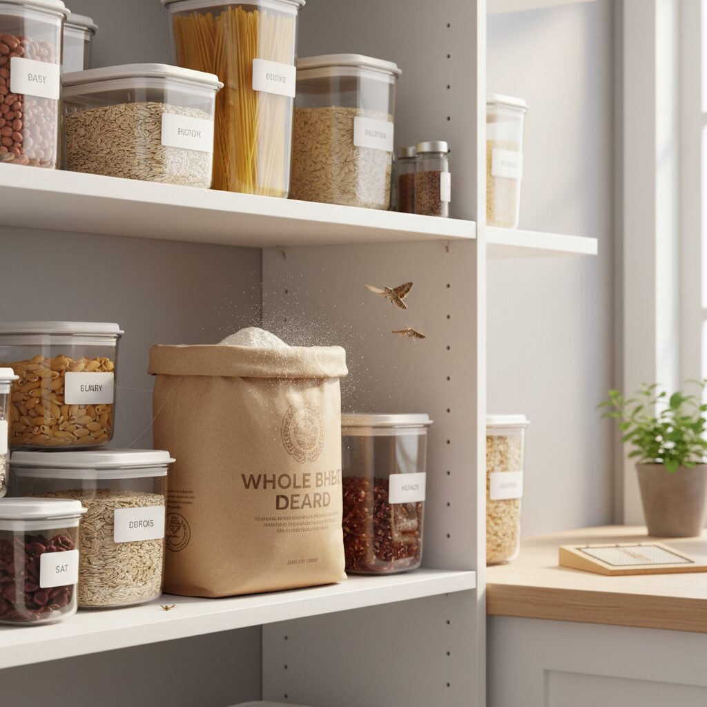 Jak pozbyć się moli spożywczych raz a dobrze?