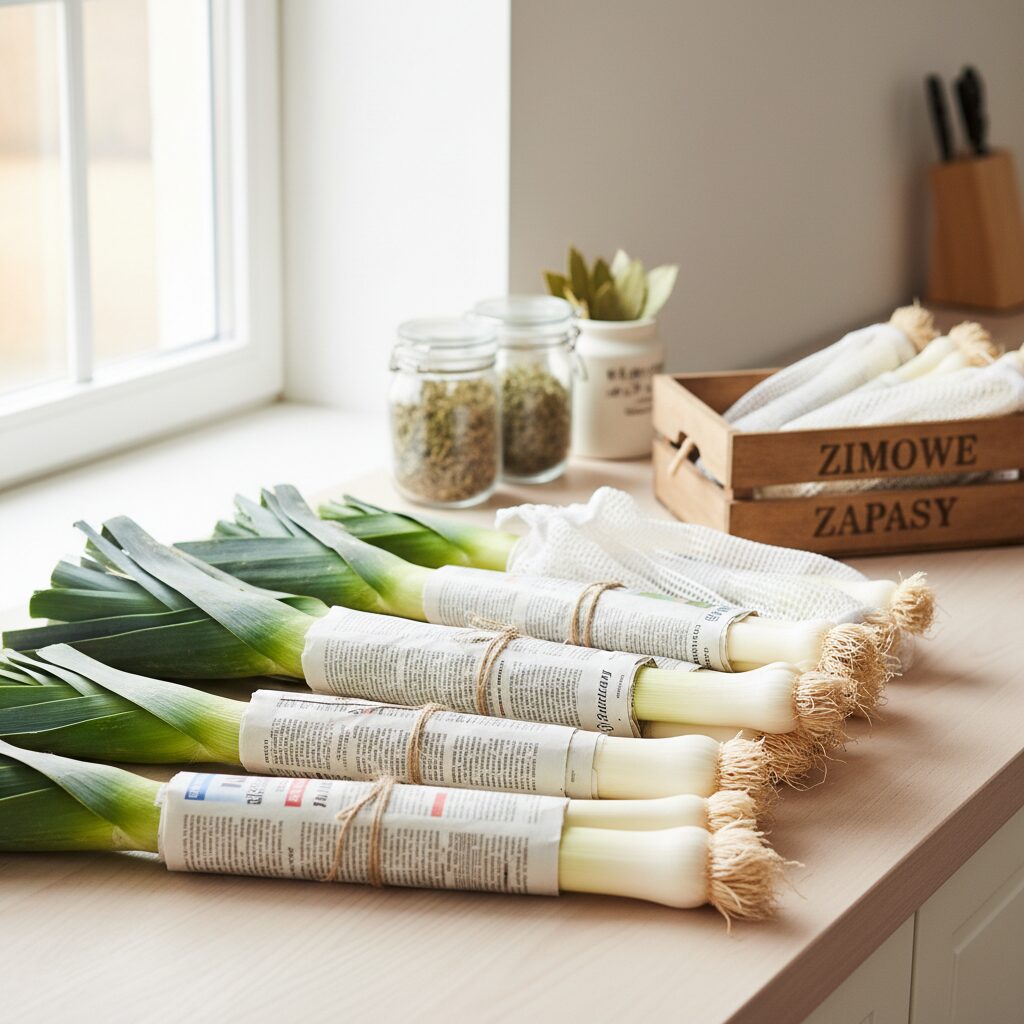 Jak przechować pory na zimę? Sprawdzone metody i porady