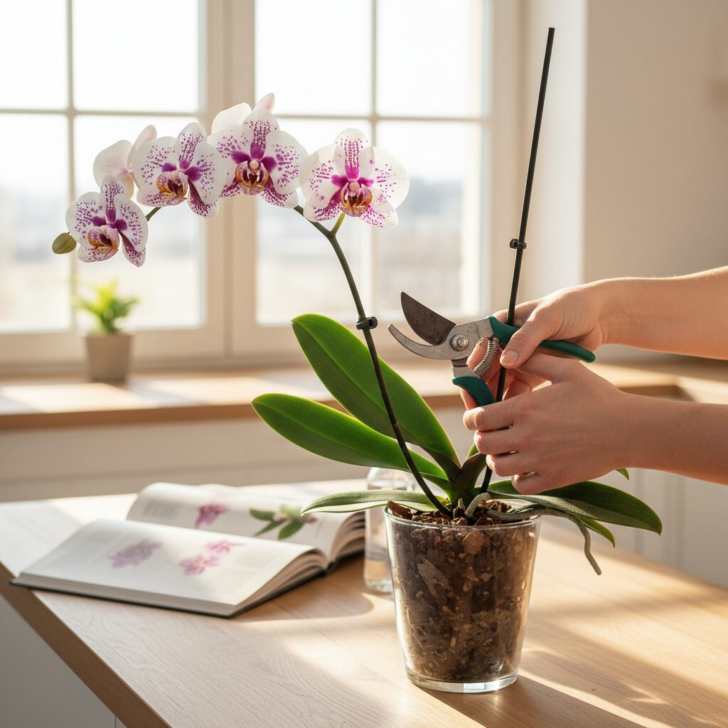 Jak przycinać storczyki zdjęcia i instrukcja krok po kroku