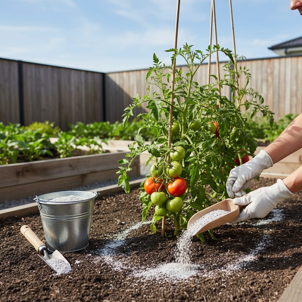 Jak stosować popiół drzewny pod pomidory w ogrodzie?