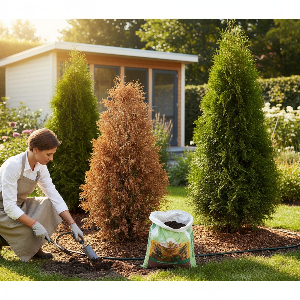 Jak uratować usychające tuje? Kompletny poradnik regeneracji