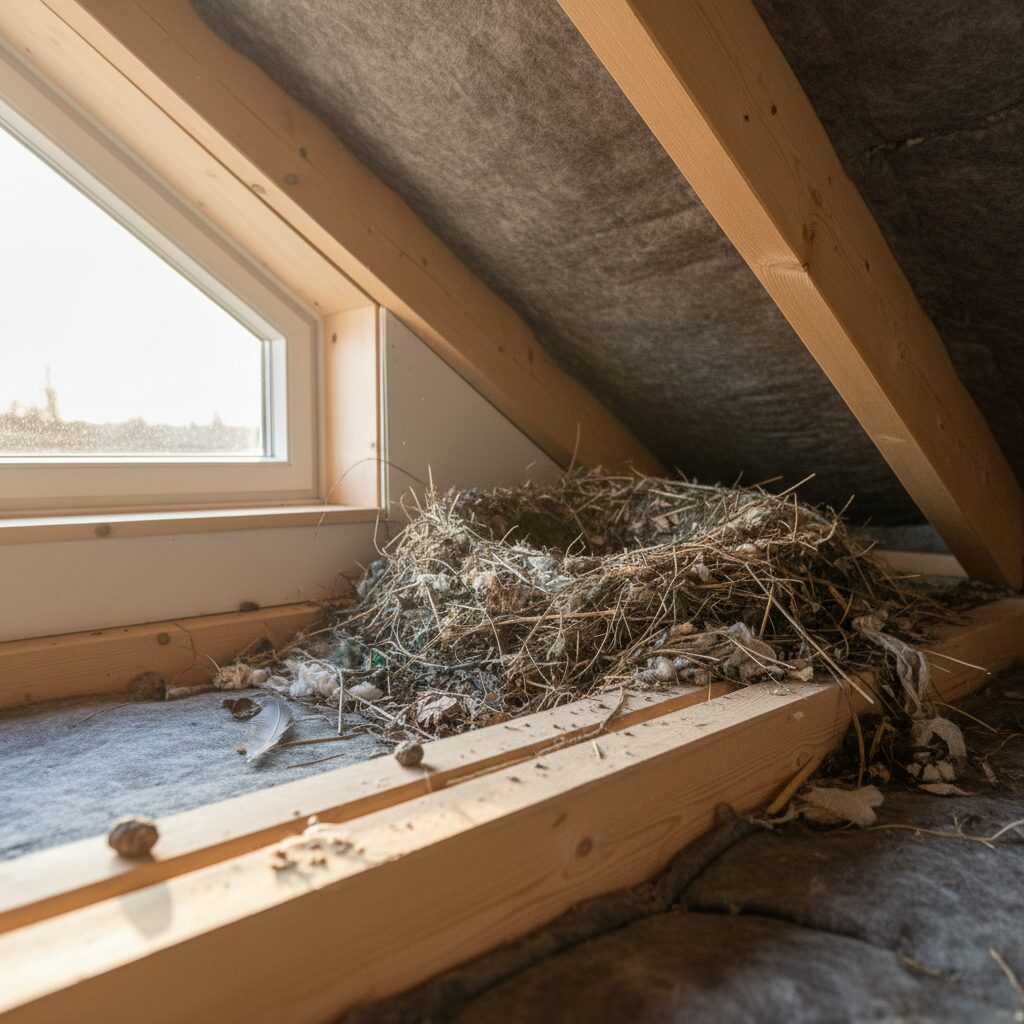 Jak wygląda gniazdo kuny? Rozpoznaj ślady szkodnika