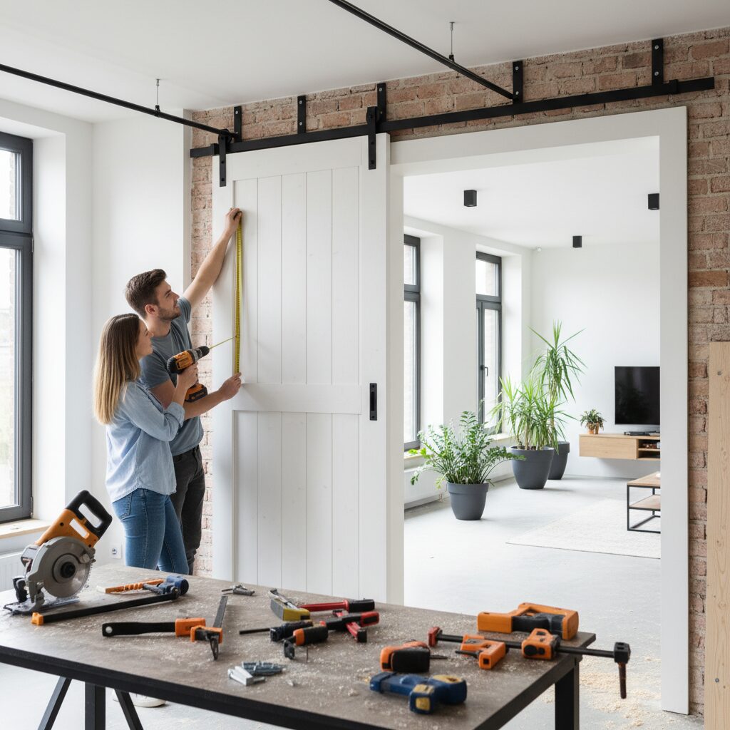Jak zrobić drzwi przesuwne — kompletny poradnik DIY