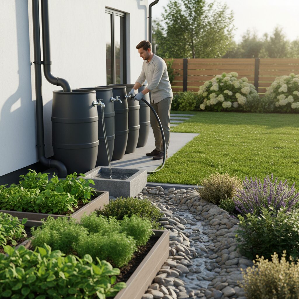 Jak zrobić łapacz wody deszczowej krok po kroku?