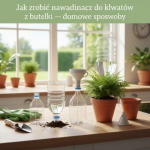 Jak zrobić nawadniacz do kwiatów z butelki — domowe sposoby