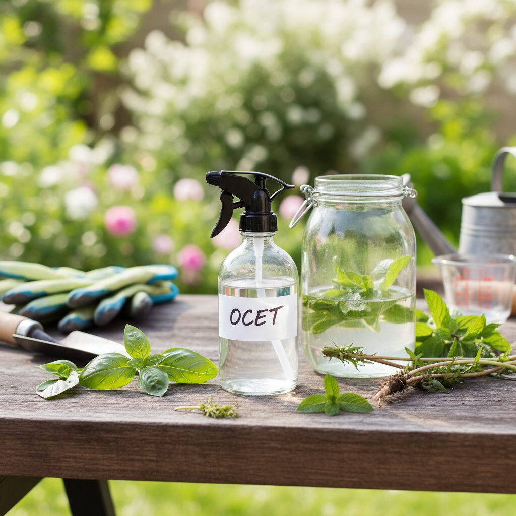 Jak zrobić oprysk z octu? Domowe sposoby na chwasty i mszyce