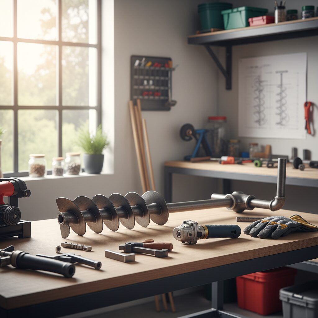 Jak zrobić świder do ziemi? Poradnik budowy wiertnicy DIY