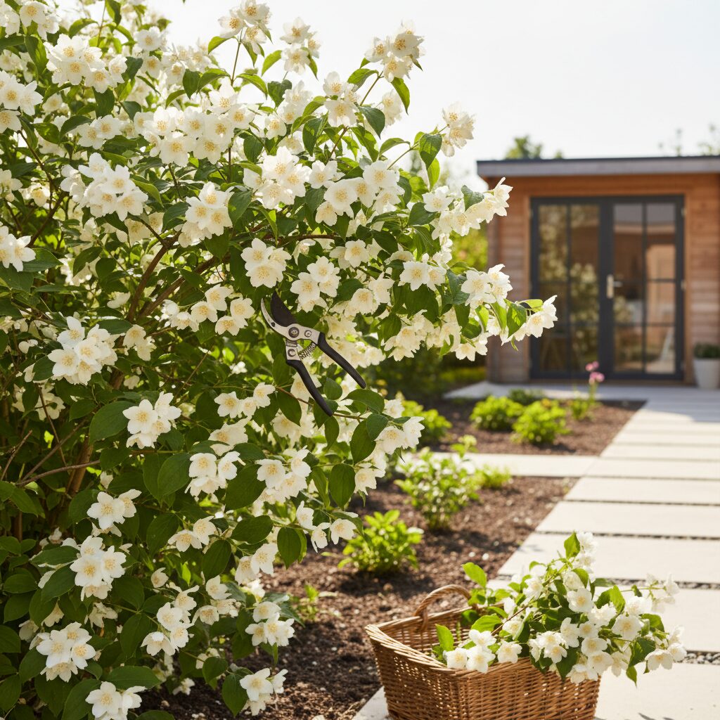 Jaśminowiec wonny — uprawa, cięcie i pielęgnacja krzewu