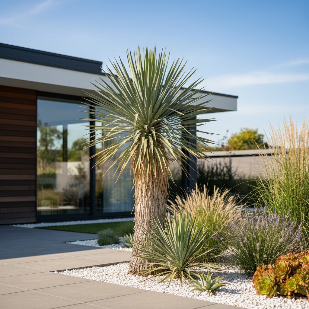 Juka rostrata — jak uprawiać tę mrozoodporną palmę w ogrodzie?