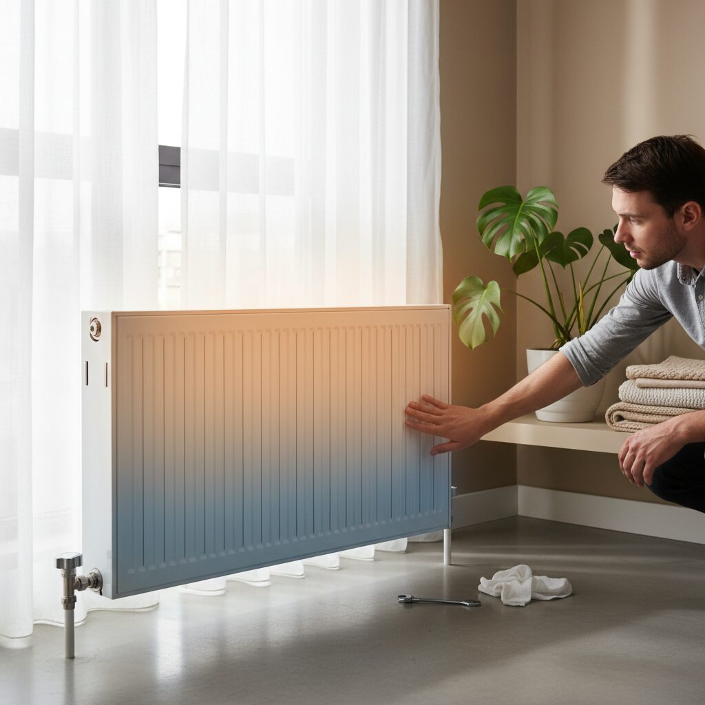 Dlaczego kaloryfer jest zimny na dole? Przyczyny i rozwiązania