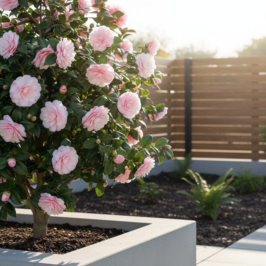 Kamelia japońska — jak uprawiać ten zimozielony krzew?