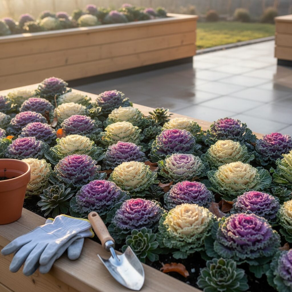 Kapusta ozdobna uprawa — jak pielęgnować jesienną królową?