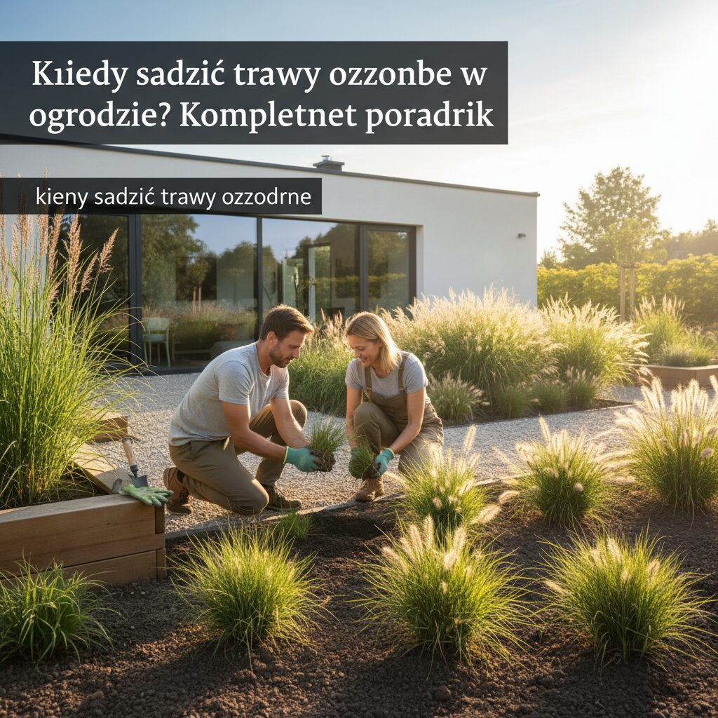 Kiedy sadzić trawy ozdobne w ogrodzie? Kompletny poradnik