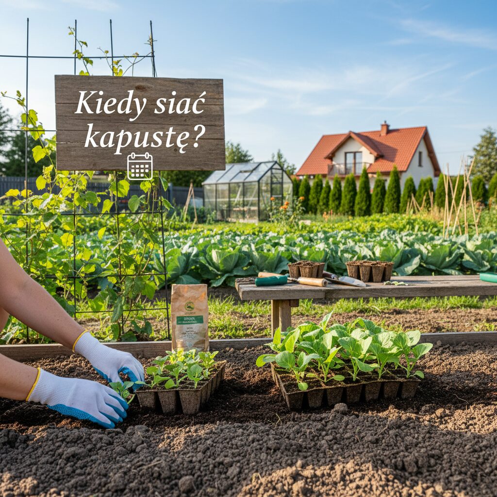 Kiedy siać kapustę? Kompletny kalendarz siewu i sadzenia