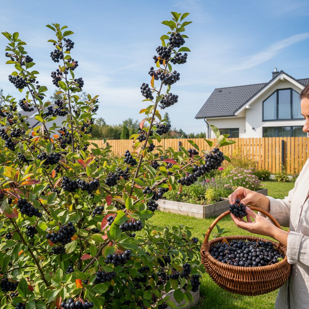 Kiedy zrywać aronię? Najlepsze terminy na zbiór owoców aronii