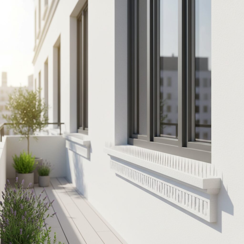 Kolce na ptaki — jak skutecznie zabezpieczyć balkon i elewację?