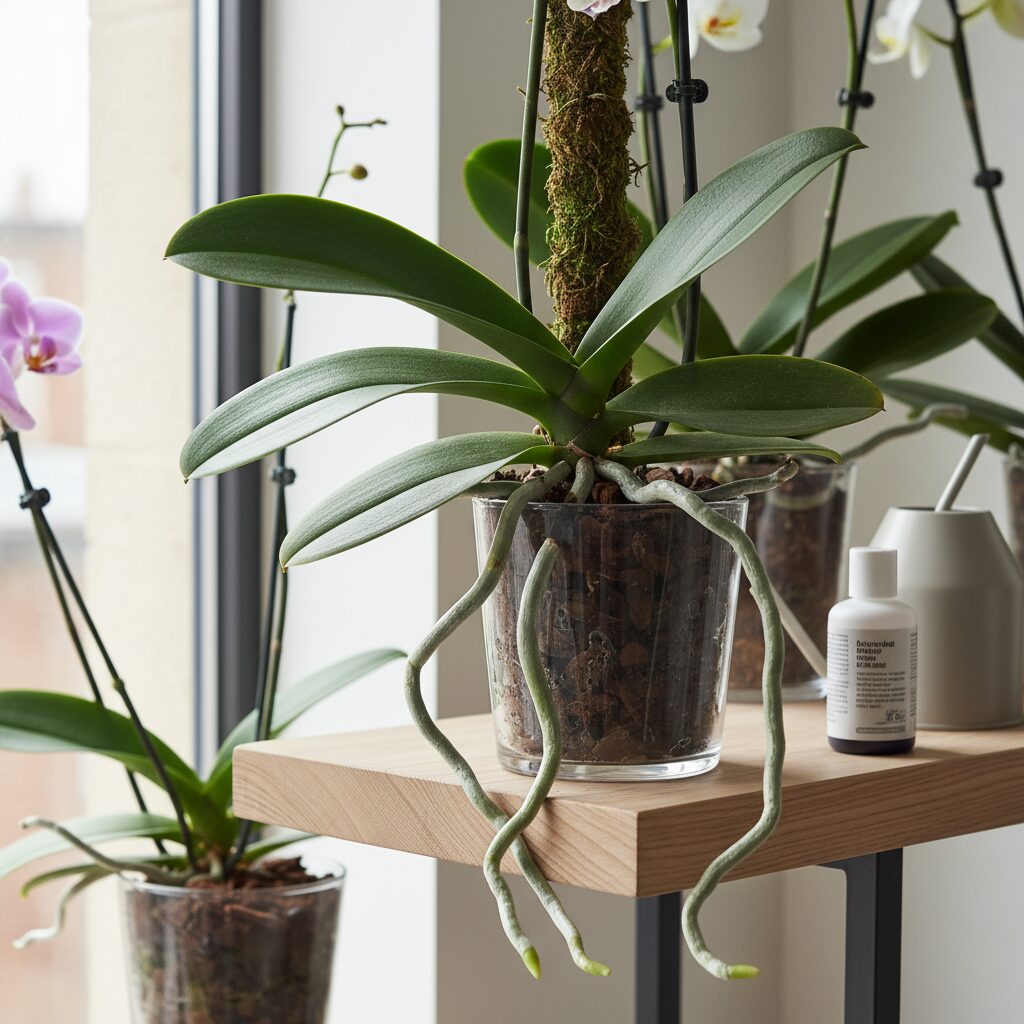 Korzenie storczyka — jak o nie dbać, by roślina kwitła?