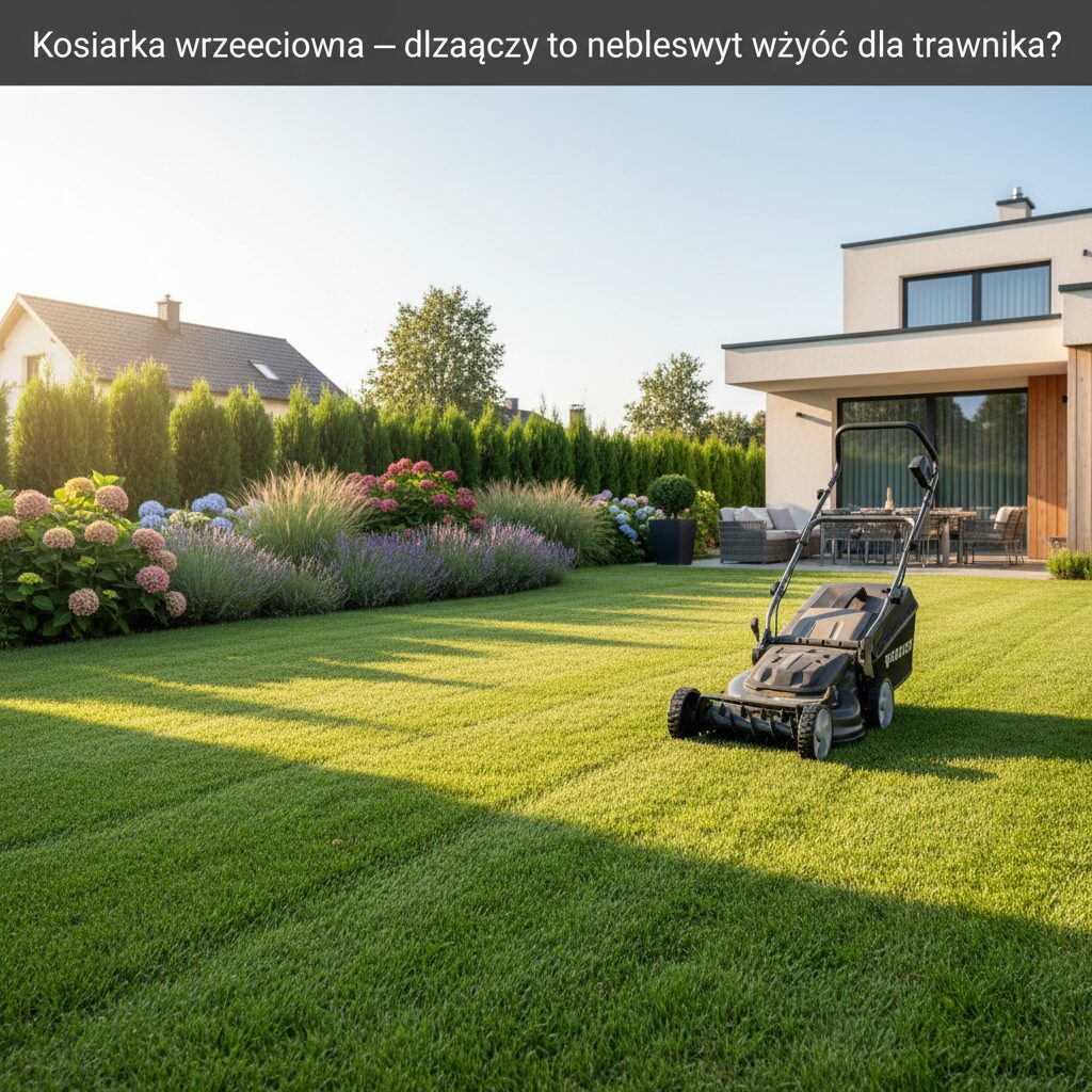 Kosiarka wrzecionowa — dlaczego to najlepszy wybór dla trawnika?