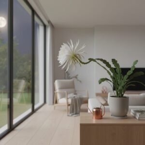 Królowa jednej nocy kwiat — jak dbać o Epiphyllum oxypetalum?