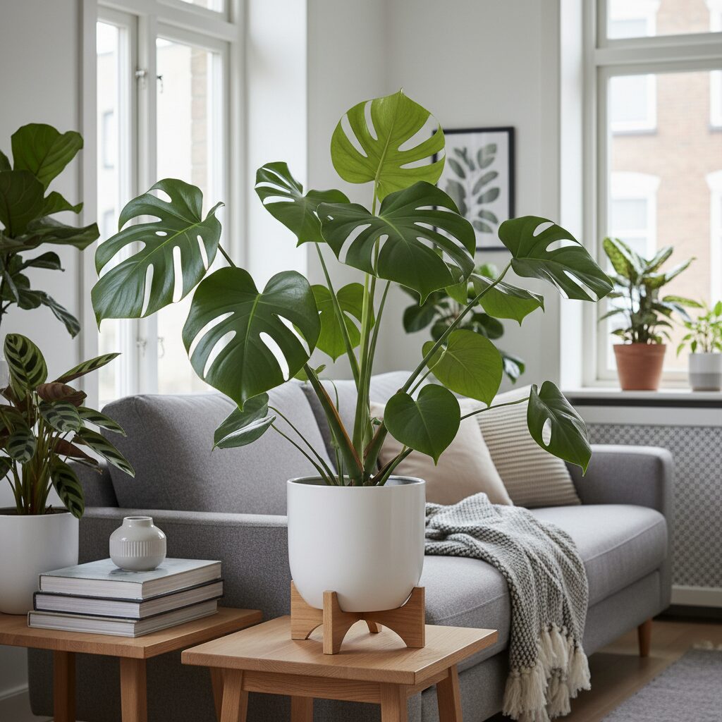 Kwiat monstera — jak dbać o tę królową domowych dżungli?