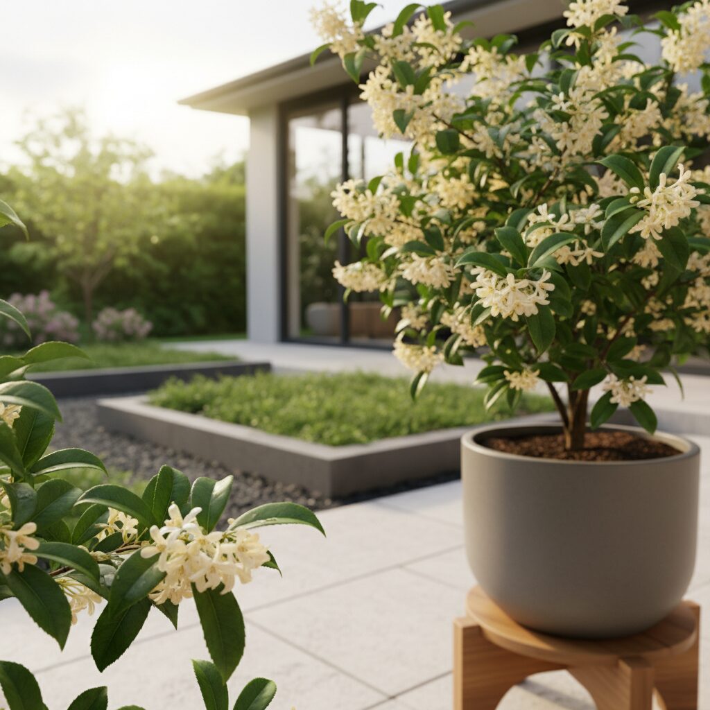 Kwiat osmantusa — jak uprawiać ten pachnący krzew w domu i ogrodzie?