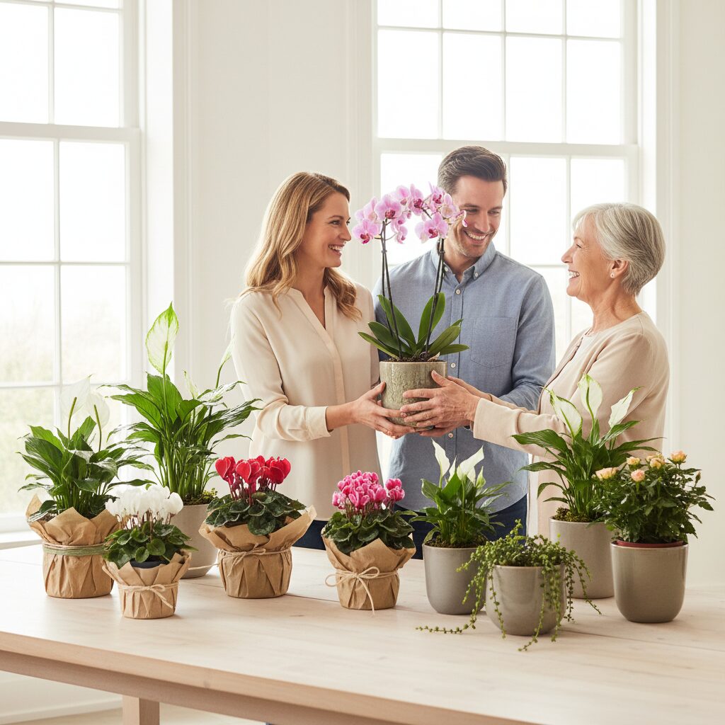 Jakie wybrać kwiaty doniczkowe na prezent? Poradnik ekspercki