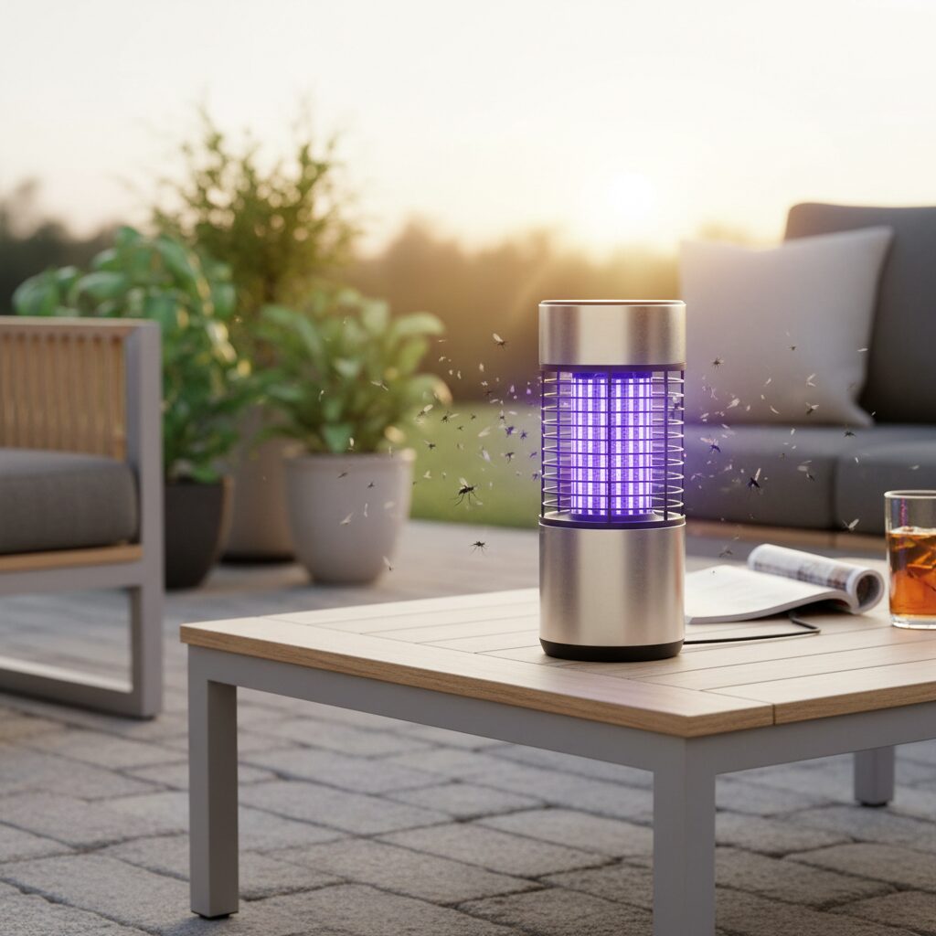 Jaka lampa owadobójcza skutecznie wyeliminuje komary i muchy?