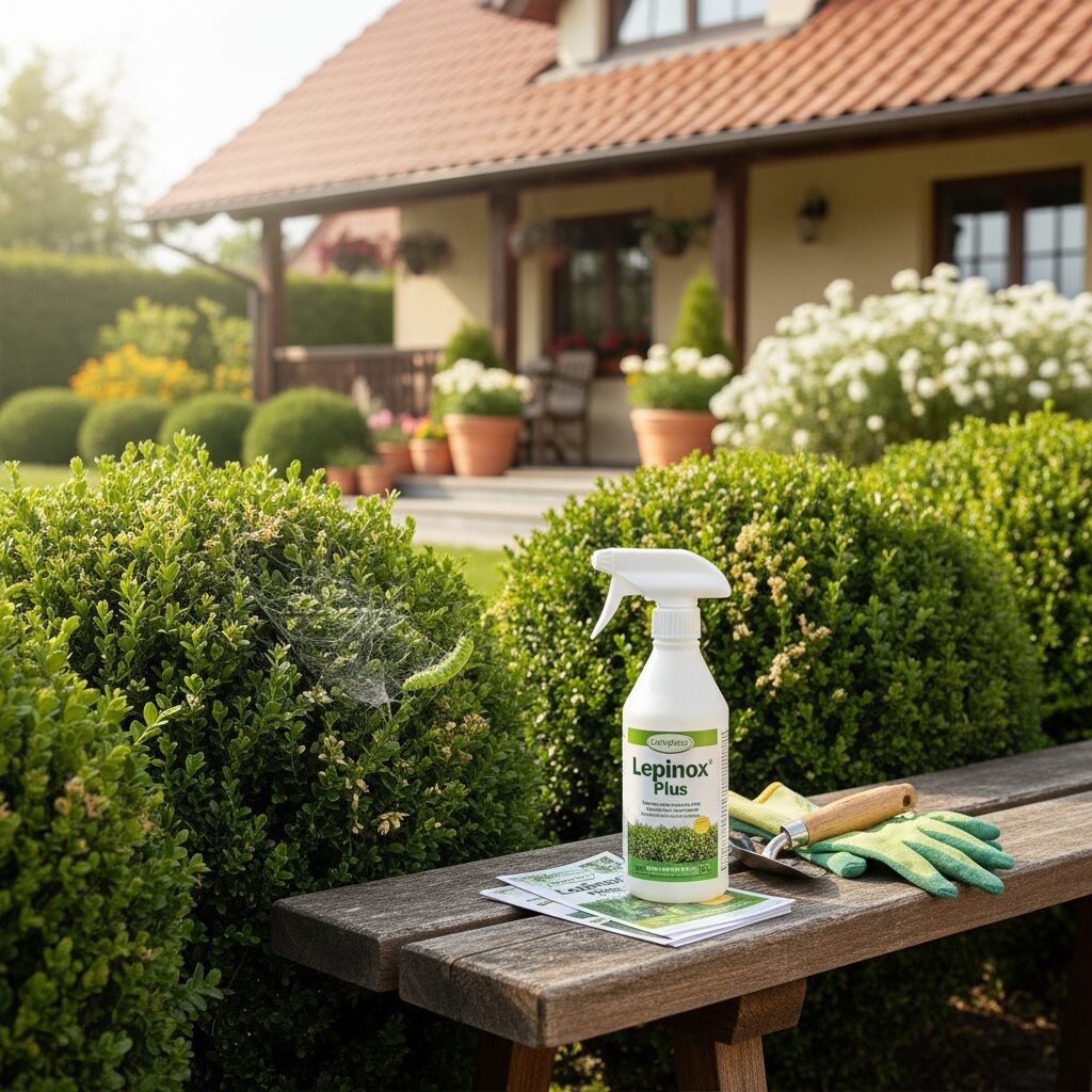 Lepinox Plus — jak skutecznie zwalczyć ćmę bukszpanową?