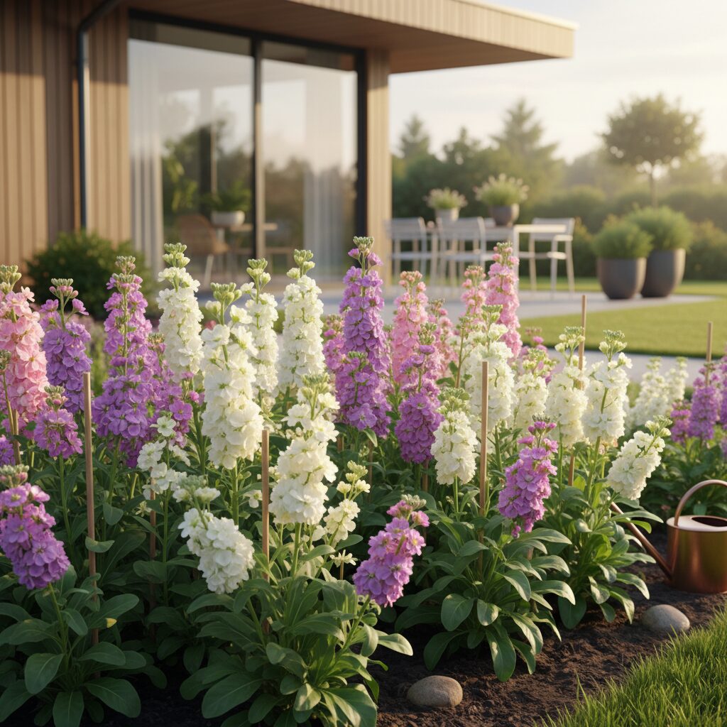 Lewkonia — jak uprawiać ten pachnący kwiat w ogrodzie?