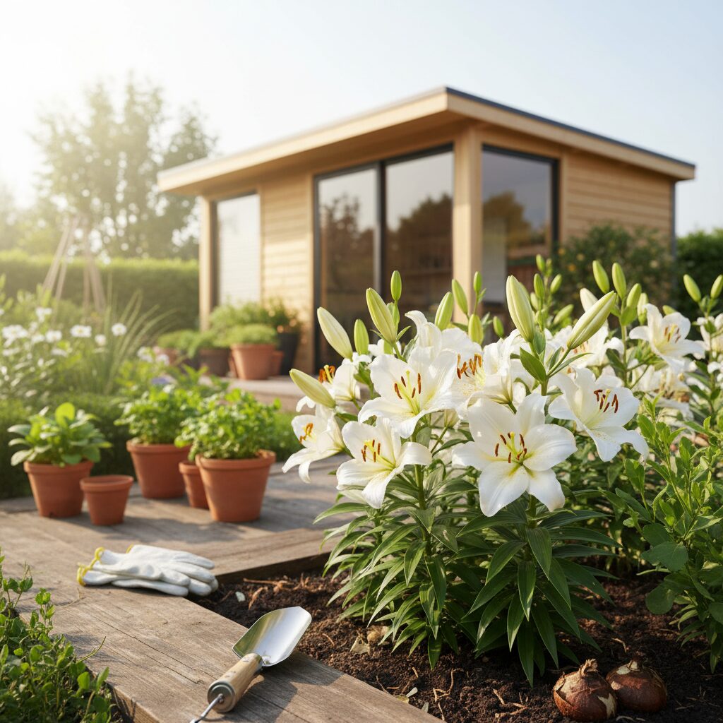 Lilia św. Józefa — kiedy sadzić i jak uprawiać białą lilię?