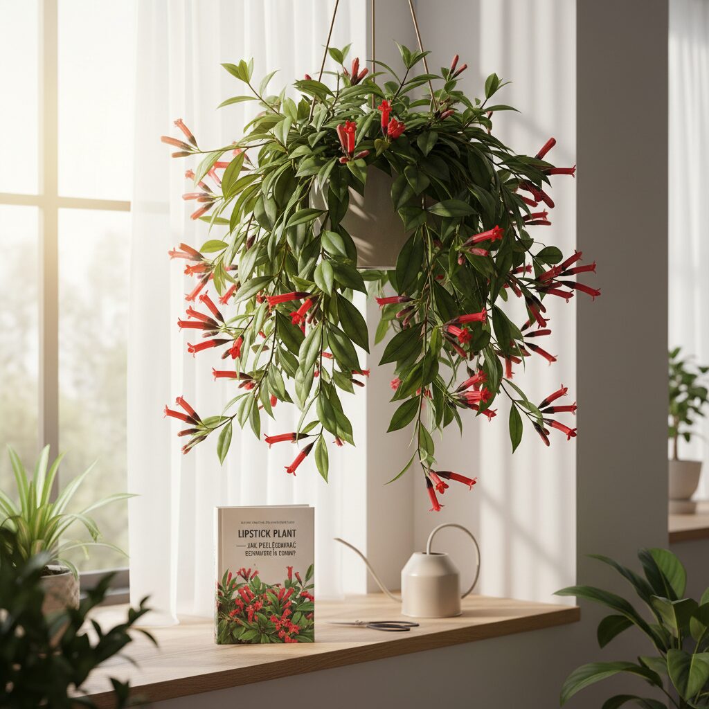 Lipstick plant — jak pielęgnować eszynantusa w domu?