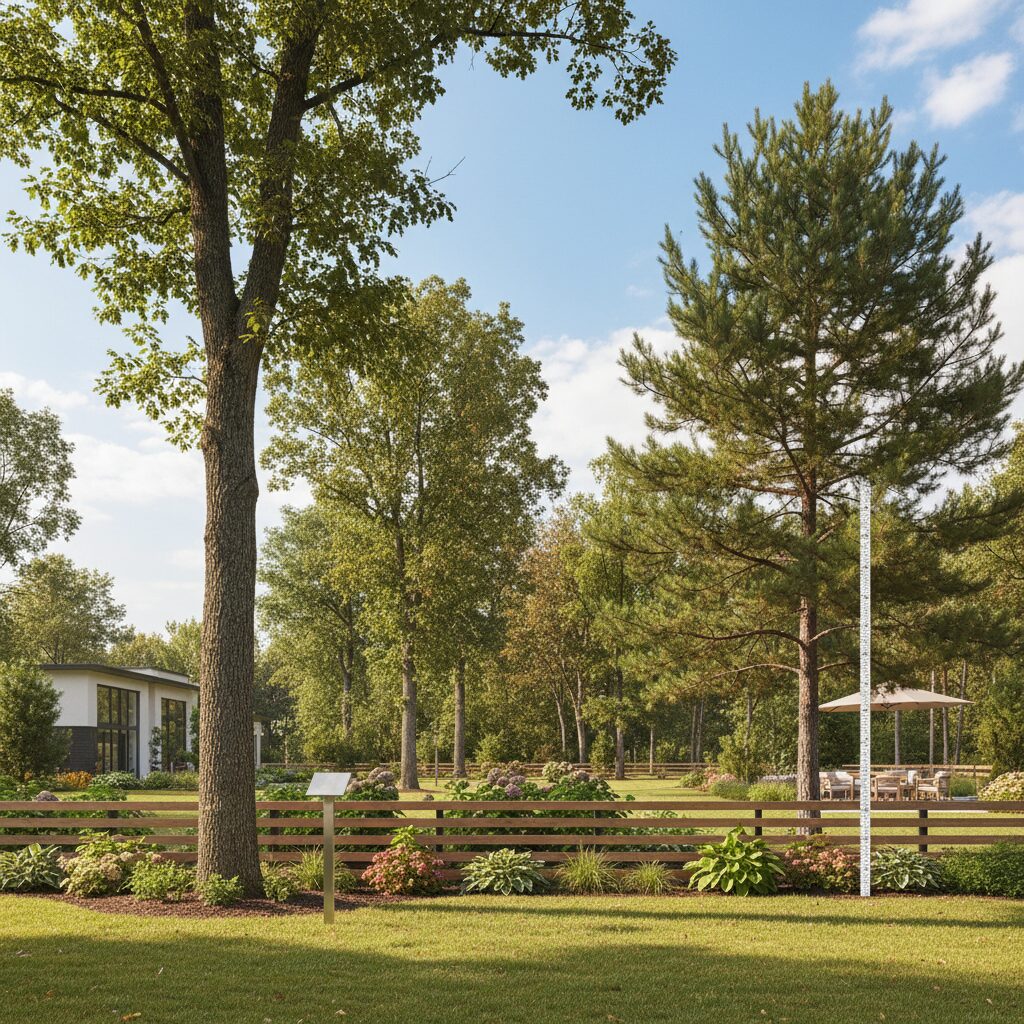 Maksymalna wysokość drzew przy granicy działki — przepisy 2024