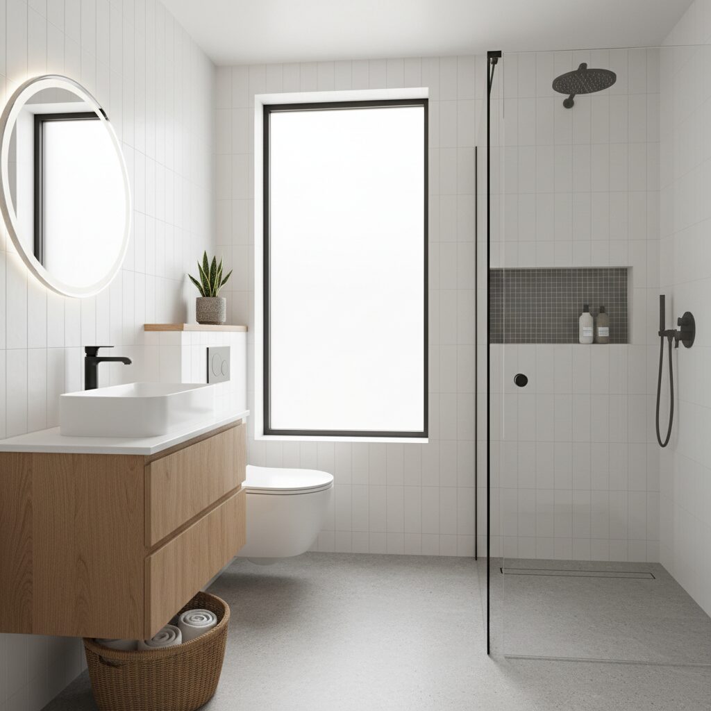 Mała łazienka z prysznicem — jak ją urządzić funkcjonalnie?